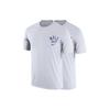 Nike Courtside City Edition Los Angeles Lakers Graphic Print Casual Sport Short Sleeve T-Shirt Men Tops White DA7289-100
