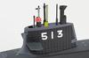 Pit Road 1/350 JB Series Japan Maritime Self-Defense Force Submarine SS-513 Taigei Plastic Model JB35
