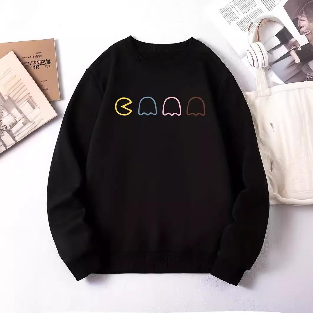 

2024 Women s European & American Style Printed Round Neck Sweater XXL