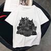 Kawaii T Shirts Women Cat New Tops Female Tshirt Loose Tshirt Summer Tee White Tshirts Round Neck Oversized T Shirt