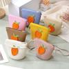 New Straw Crossbody Bag Fruit Woven Coin Purse Handbag Girls Kids
