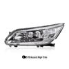 Honda Accord 13-15 9th Gen High Trim Headlight Assembly Front Light