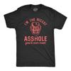 Mens I'm The Nicest You'll Ever Meet T Shirt Funny Devil Sarcastic