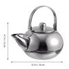 Ceainic din Oțel Inoxidabil de Înaltă Calitate cu Sită Filtru Ceainic de Capacitate Mare pentru Casă Portabil Ușor Îngroșat Ceainic