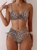 High-Waisted Trendy European-American Style Printed Bikini for Women - Two-Piece Sexy Swimsuit.