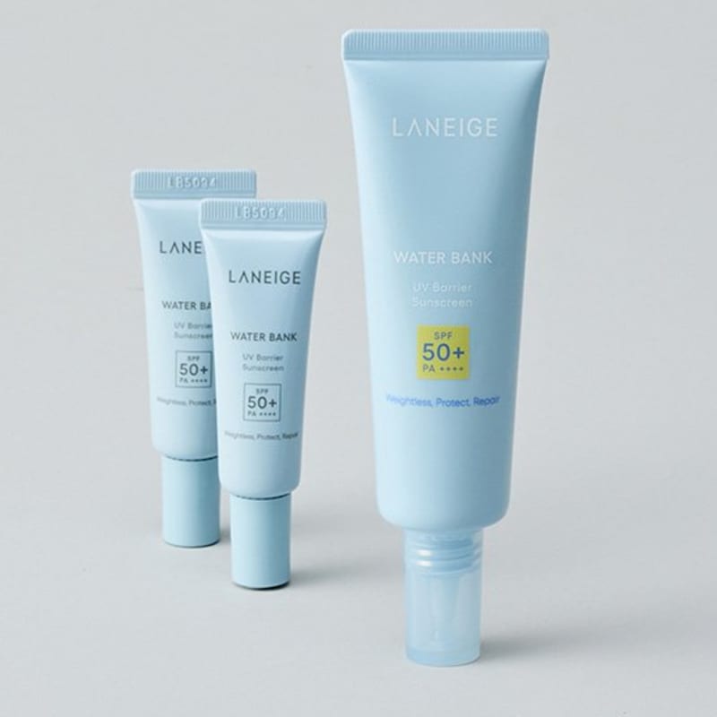 

[Laneige] Water Bank UV Barrier Sunscreen 50ml SPF50+ PA++++ Special Set (+10ml*2 additional gift)