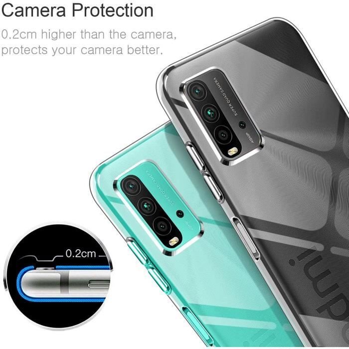 Protective Case - E.F.CONNECTION - Redmi 9T - Flexible - Transparent - High Resistance