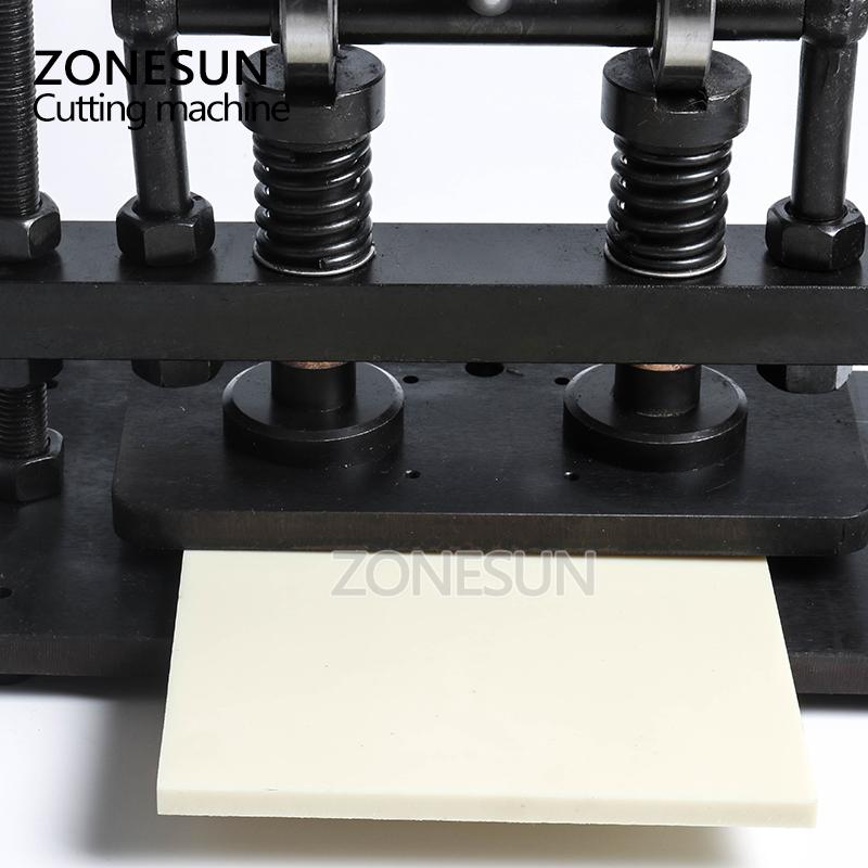 ZONESUN ZS-DM Manual Leather Die Cutting Machine for Craft Projects