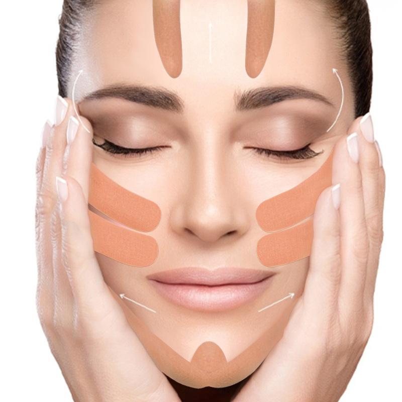 V Line Neck Eyes Lifting Wrinkle Remover Sticker Tape for Face Tape Facial Skin Suitable for Travel or Home Use