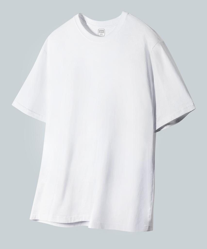 UNTAPPED STUDIO Pure Cotton Big Oversized 20-Count Short Sleeve T-Shirt 2 Colors