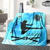 Hunter Dragon Home Customize Your Name Blankets Comfortable Soft Lightweight Allseason Multipurpose Blanket For Picnics Sofas Offices Beds Living