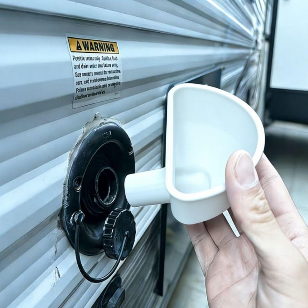 Durable Wide Mouth Filler 3D Printed Water Filler Funnel RV Water Tank Filling Funnel  3D Printed