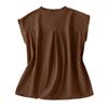 Women's Linen Tank Tops Fashion  Vest Blouse Top  Casual Shirts