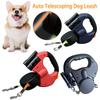 Double Headed Dog Leash Traction Rope 360 Degree Swivel Dog Walking Leash with LED Light Retractable Dog Leash Pet Supplies