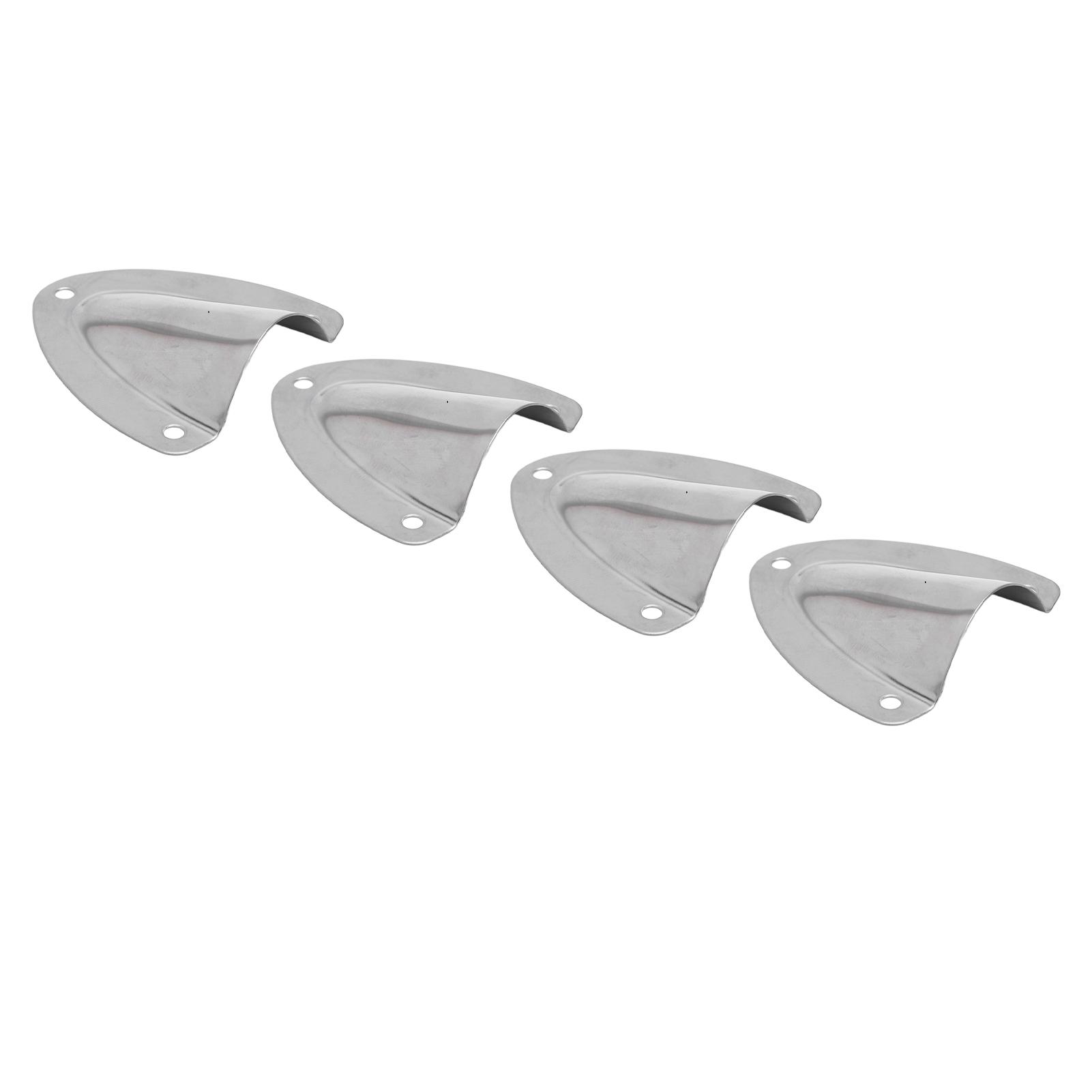 

4 шт. Морской кабельный вентиляционный колпак, брызгозащищенный, цельная конструкция, вентиляционный колпак-ракушка из нержавеющей стали для лодок, автодомов