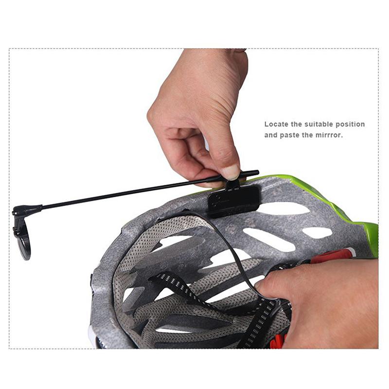 Adjustable Road Bicycle Cycling Rear View Mirror Universal Pro Helmet Mirror