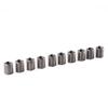 10 Stück Gewindeeinsatz-Set Reduzierhülsen Innengewinde M8x1.25 Außengewinde M10x1.25 12mm Länge