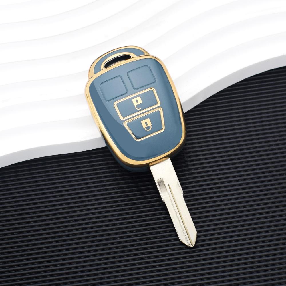 TPU 2 Buttons Car TPU Key Case Cover for Toyota Rav4 MK4 Rav 4 Corolla Fielder Vitz Remote Shell Fob Accessories