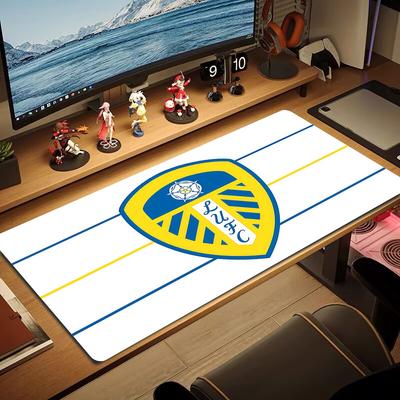 Leeds United Print Cushion Non-slip Laptop Tablet Big Mousepad XXL Mat Mini PC Playmat With Lock Edge