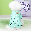 Pet Supplies Bear Polka Dot Belly Protection Home Clothes Dog Clothes Spring and Summer Thin Clothing