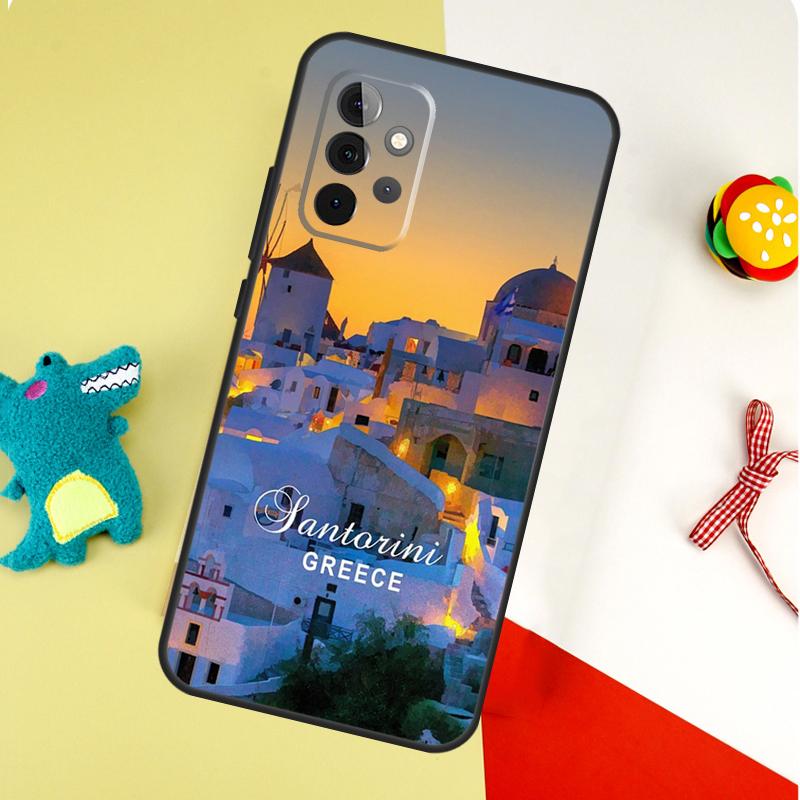 

Кейс для телефона Oia Santorini Greece для Samsung Galaxy A53 A33 A13 A54 A34 A14 A55 A35 A15 A05 A06 A16 A22 A32 A52 Samsung A05
