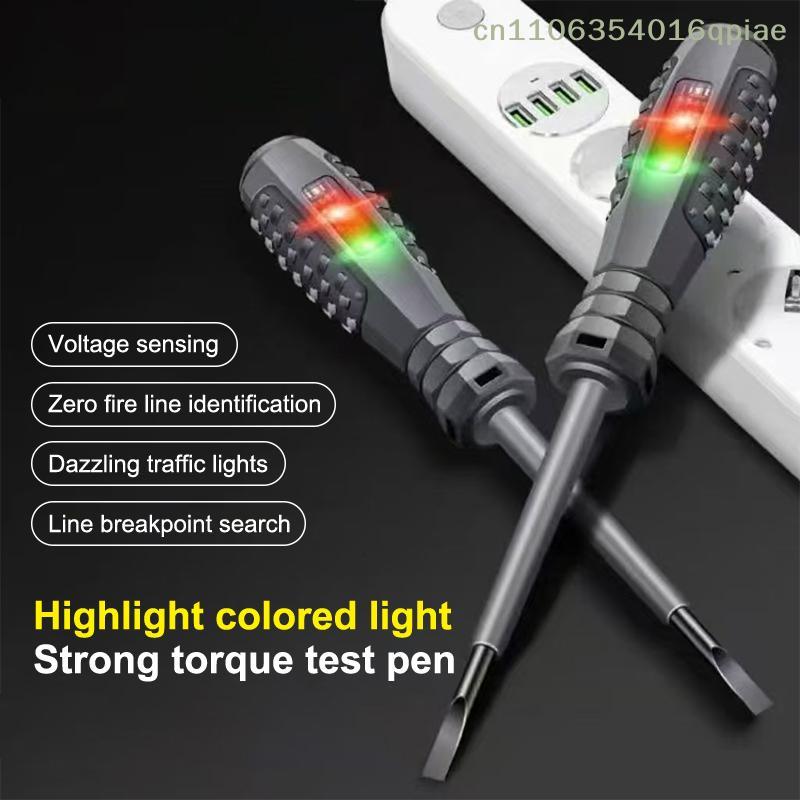New Multi-functional Electrician Screwdriver Household Intelligent Measuring Pen ABS Non-contact Induction Voltage Power Tester
