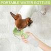 Pet Water Bottle Portable Dog Water Bottle Bowl Leak-Proof Bowl Container Lightweight Pet Feeding Supplies Puppy Accessories For