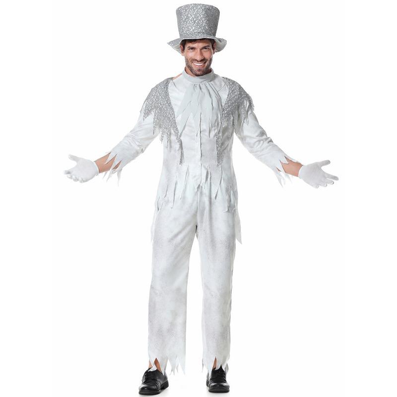 M-XXL Halloween Costume, Masquerade Costume, Male Magician, Circus Director, Circus Costume