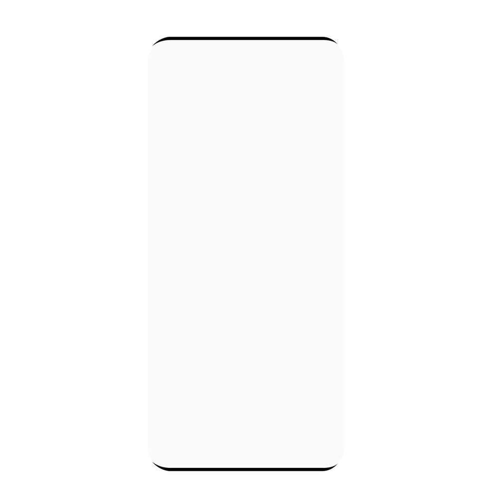 Full Screen Coverage Silk Printing Tempered Glass Film Screen Protector Support Fingerprint Unlock for OnePlus 9 Pro/10 Pro [Side Glue]