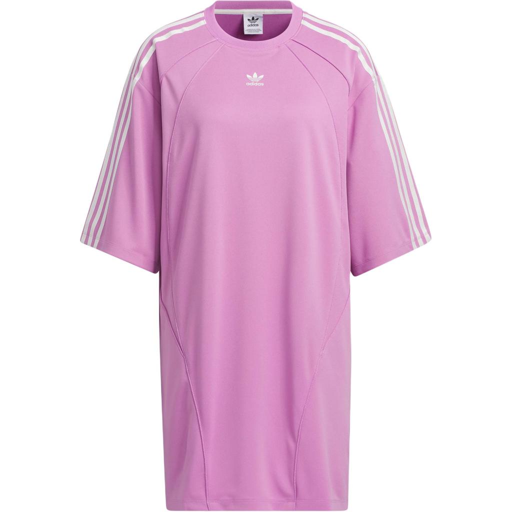 Adidas Originals Oversized Tee Dress Women Dresses Pink JD5774