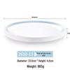 Artistic Melamine Round Plate for Cold Dishes - Ideal for Restaurants & Hotels, Perfect for Western Food & Steak.