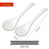 Zhaoran Ceramic Large Soup Spoons (2-Pack)