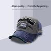 Men Women's Unisex Vintage Baseball Cap  Denim Distressed Trucker Hat
