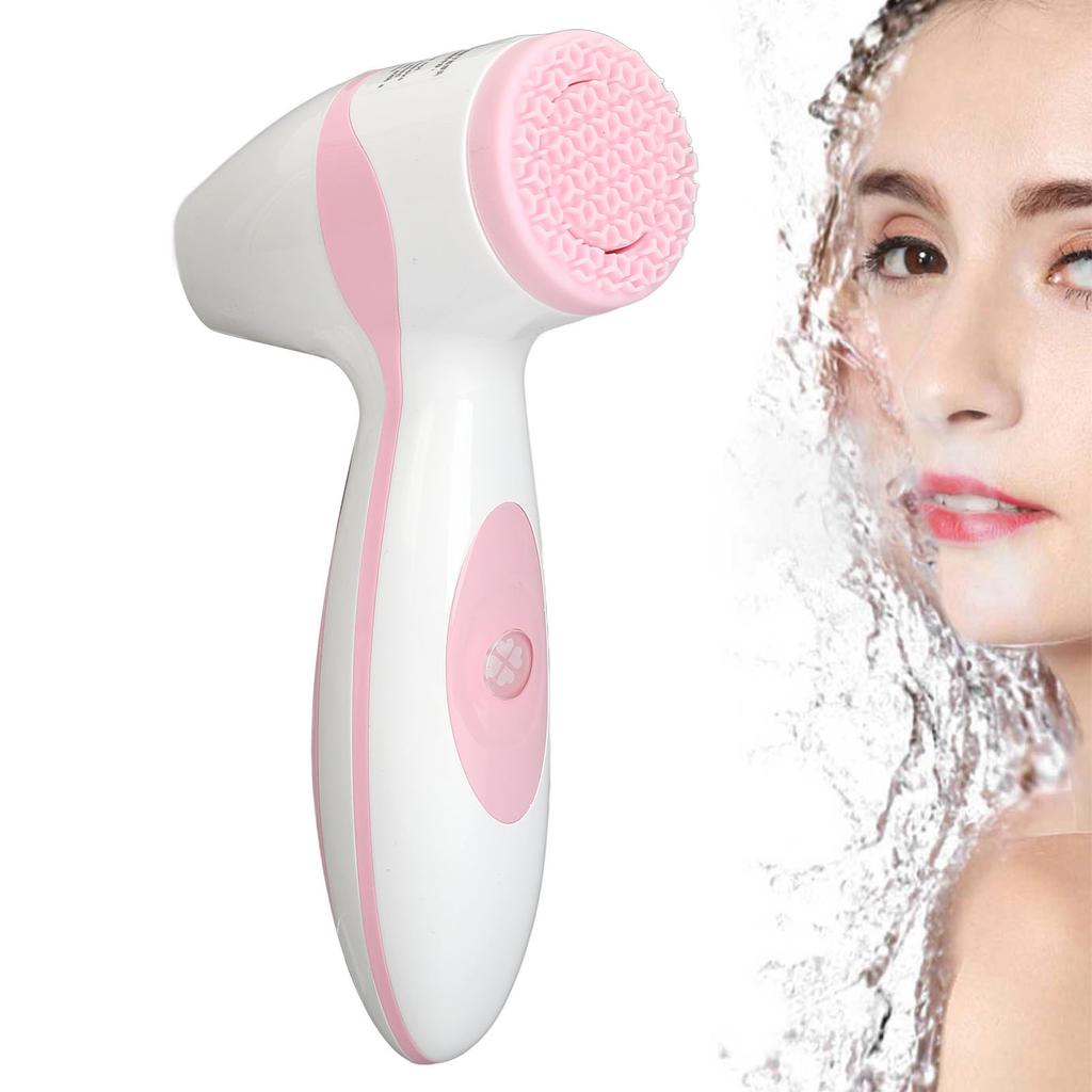 Facial Cleansing Brush Electric Facial Rotating Silicone Brush Rechargeable Deep Cleansing Gentle Exfoliating Face Scrubber