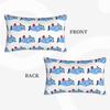 Gordini Checkered Flag Rectangle Pillowcase Cushion Cover Decor Bedroom Bed Home Comfort Throw Pillow