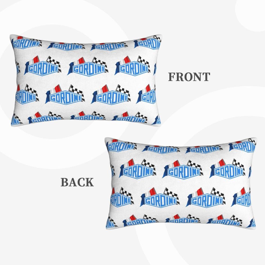 Gordini Checkered Flag Rectangle Pillowcase Cushion Cover Decor Bedroom Bed Home Comfort Throw Pillow