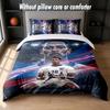 Jude Bellingham Design Bed Bedding Set 1 Duvet Cover + 2 Pillowcases Soft Breathable Household Bed Linens