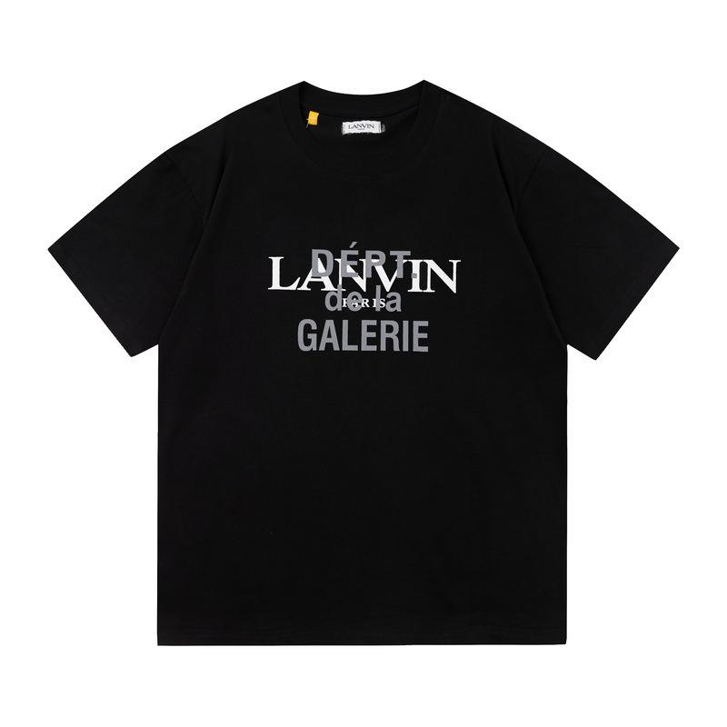 23S grenzüberschreitende amerikanische Trendmarke GALLERY DEPT gemeinsamer Buchstabendruck Kurzarm-T-Shirt Herren und Damen High Street Halbarm
