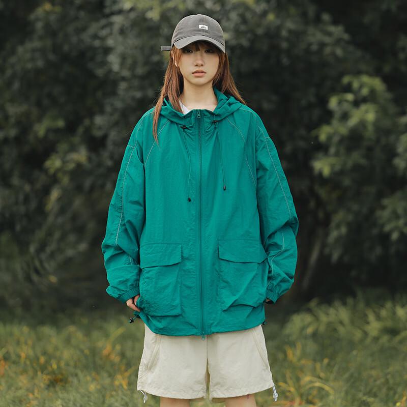 Outdoor UV Protection Hooded Hiking Jacket for Couples