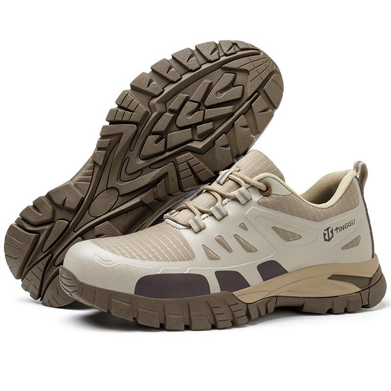 Unisex Summer Safety Shoes: Steel Toe Cap, Anti-Smash, Anti-Puncture, Non-Slip, Breathable, Anti-Odor for Construction Sites