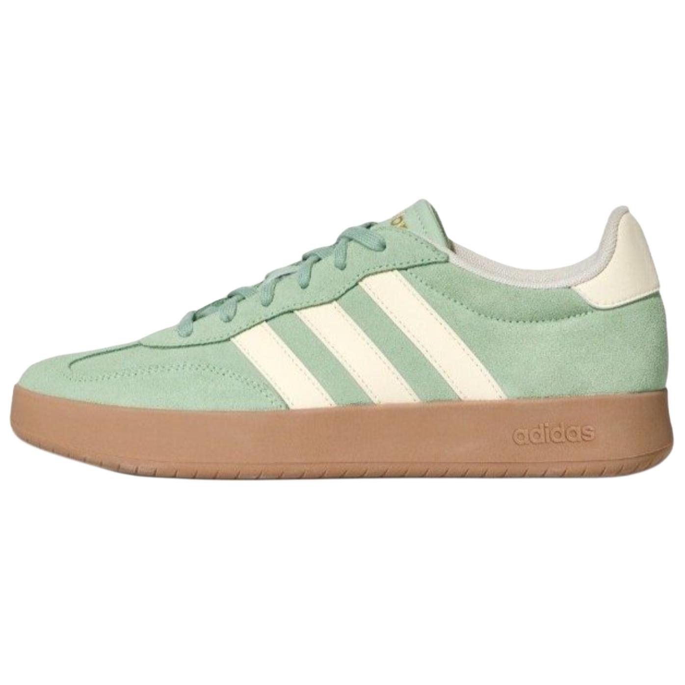 

Adidas BARREDA Low top German Army Trainers Unisex Green White KH7001 37⅓
