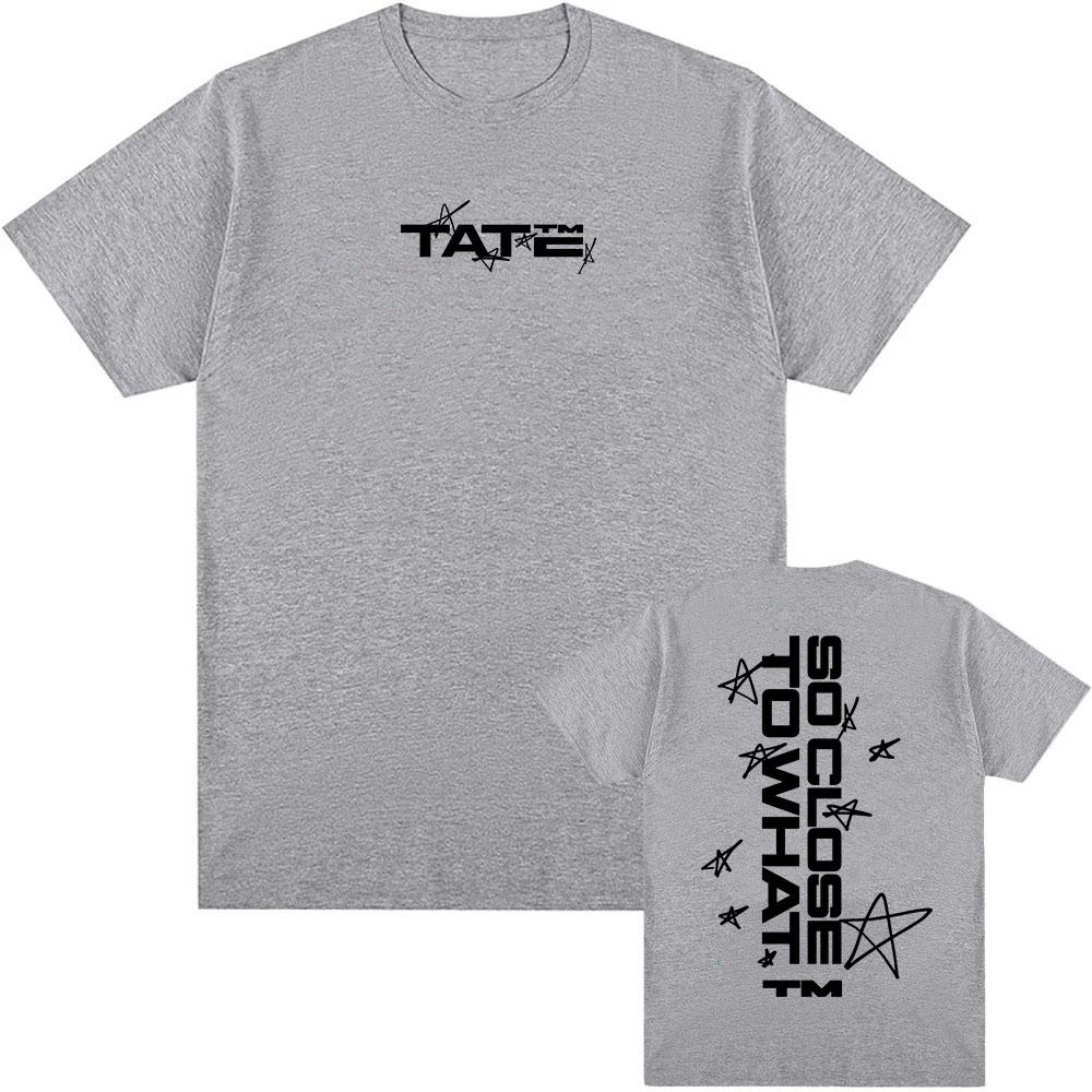 Tate McRae So Close To What Tshirts 2025 New Album Graphic T-shirt Cotton Short Sleeve Summer Print Tee-shirt Men Women Clothing