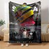 Ayrton Senna Decke, Hohe Qualität, Bequem für alle Jahreszeiten, Heimdekoration, Wärme und Komfort