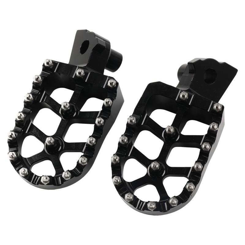 Aluminum Alloy Front Foot Pegs Yamaha WR250R WR25X Dirt Bike Off-Road Motorcycle Replacement Pedals