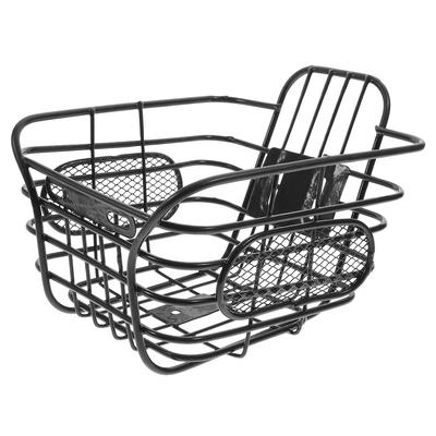 Bike Basket Large Capacity Steel Wire Bicycle Basket With Installation Accessories Mountain Bike Universal