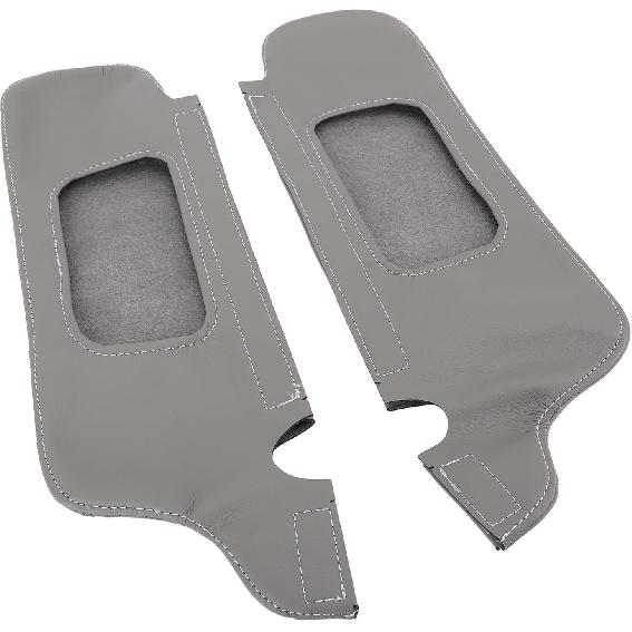 Car Sun Visor Cover, 2Pcs PU Leather Sun Visor Protector Scratch Cover for 1994-2004 with Stylish Look, Easy Installation, and Luxury Sporty Style