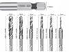 HSS Drills 6 Pcs (200)