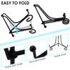 Iron Display Stand Metal Easel Stand for Picture Frame Decorative Plate Book Photo Anti-Slip Display Dish Rack Shelf Home Decor
