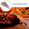 Set 7 Piese Unelte Sculptat Dovleac Halloween Cuțit Sculptat Dovleac Adulți Consumabile Tăiat Dovleac Gravură Unelte de Tăiat Bucătărie