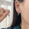 Nouveau Style Couleur Vintage Boucles d'Oreilles Animal Serpent Amovibles Boucles d'Oreilles Animal 3D Offre Exclusive